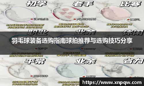 羽毛球装备选购指南球拍推荐与选购技巧分享